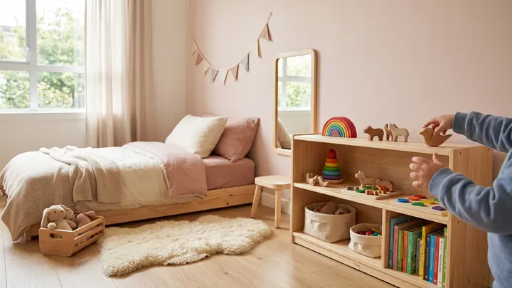 Montessori Bedroom: How to Set Up by Age (0-6+ Years)