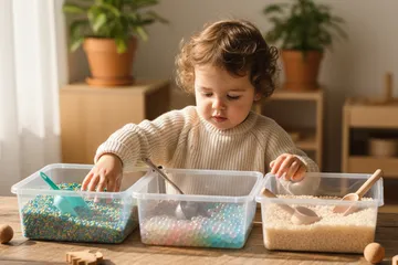 Sensory Play for 2 Year Olds: 25 Activities and Best Toys